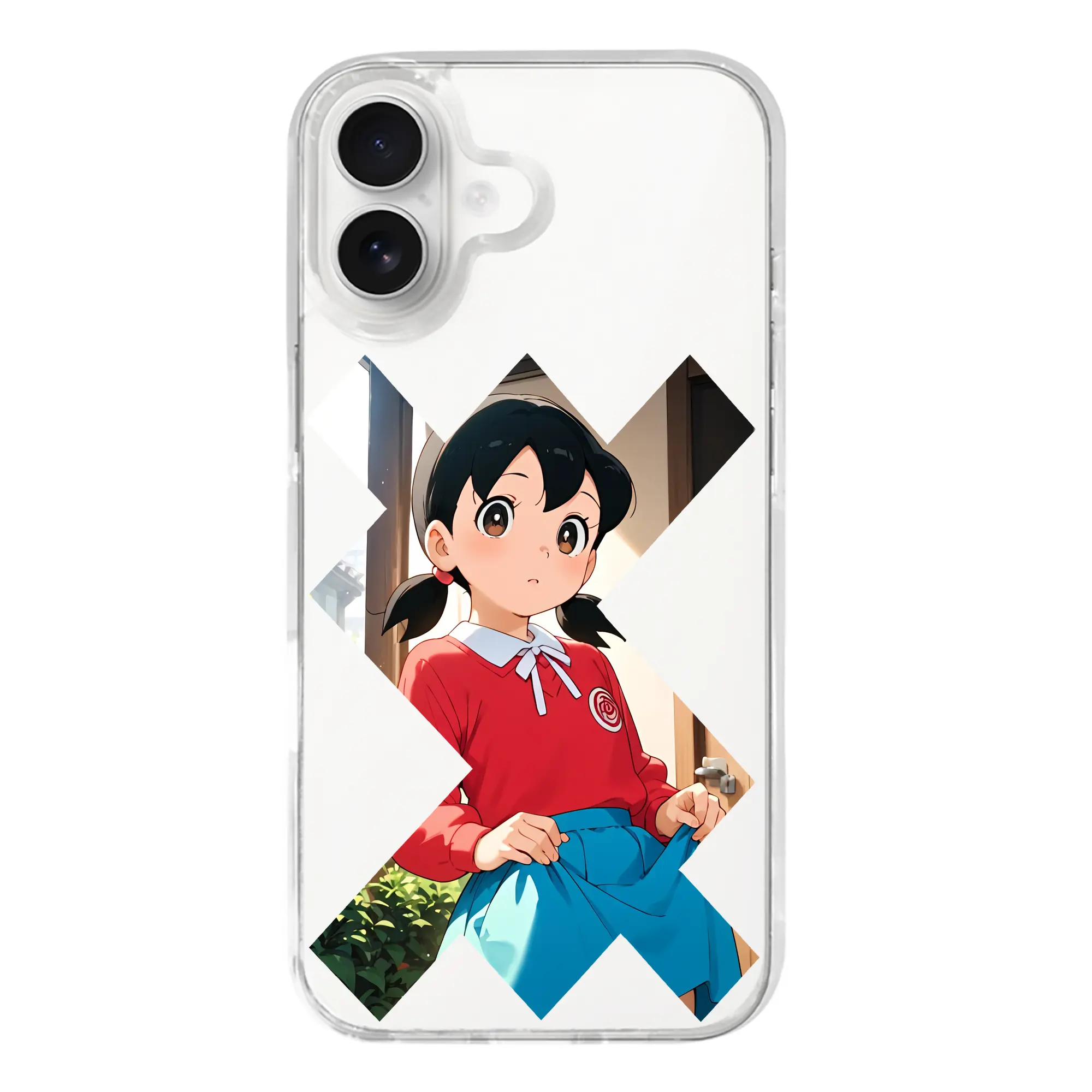 ドラえもん グッズ 源 静香 - iPhone 17シリーズ 透明スマホケース – 薄型・耐衝撃・精密フィット保護カバー